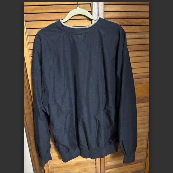 Extra Large LA Loving Black Windbreaker Crewneck - Picture 2 of 3